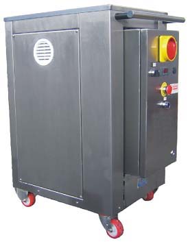 Vaporizzatore - Generatore di vapore mod. Big Vapor QI - vista laterale