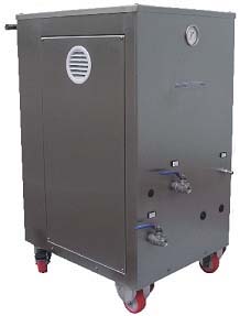Vaporizzatore - Generatore di vapore mod. Big Vapor QI - vista frontale