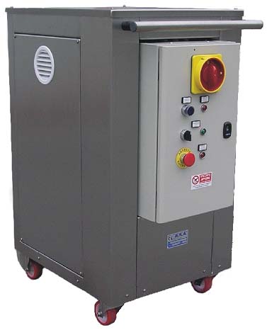 Vaporizzatore - Generatore di vapore mod. Big Vapor QV - vista laterale